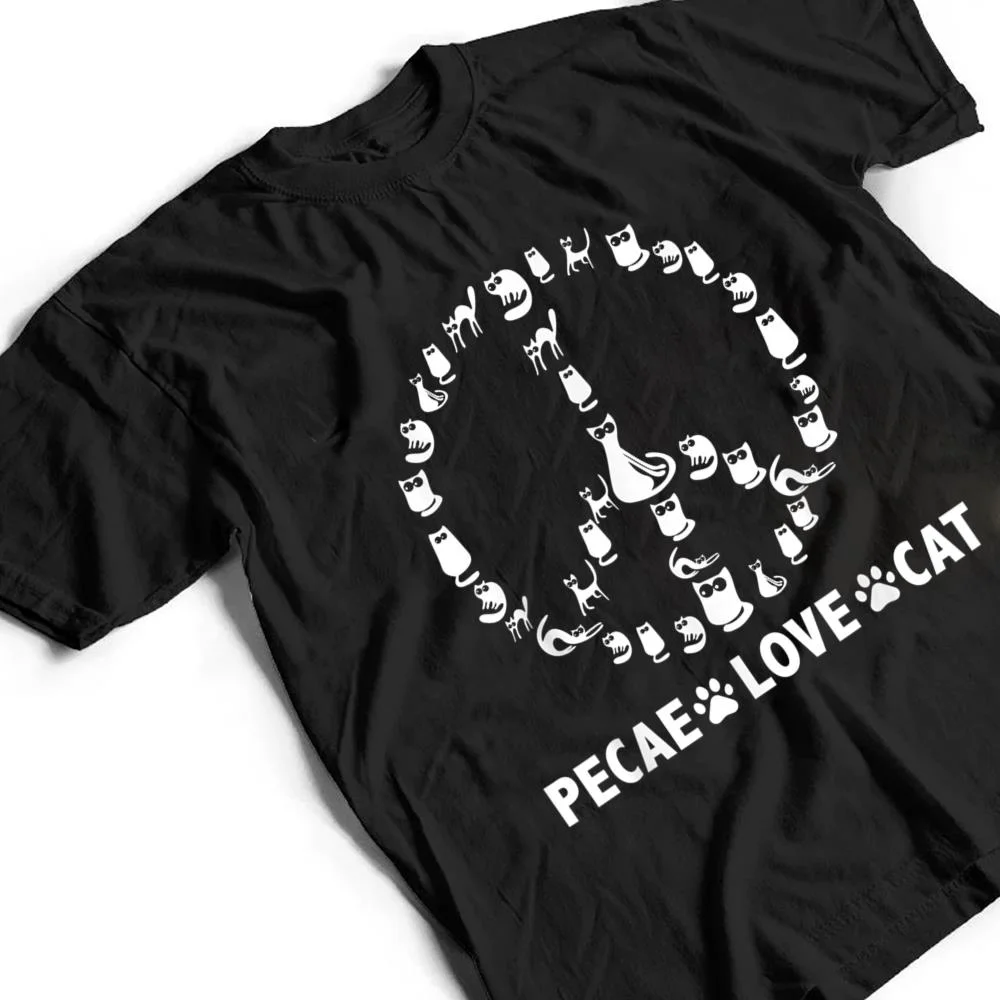 1-Womens-Peace-Love-Cat-T-Shirt-2 1 Womens Peace Love Cat T Shirt