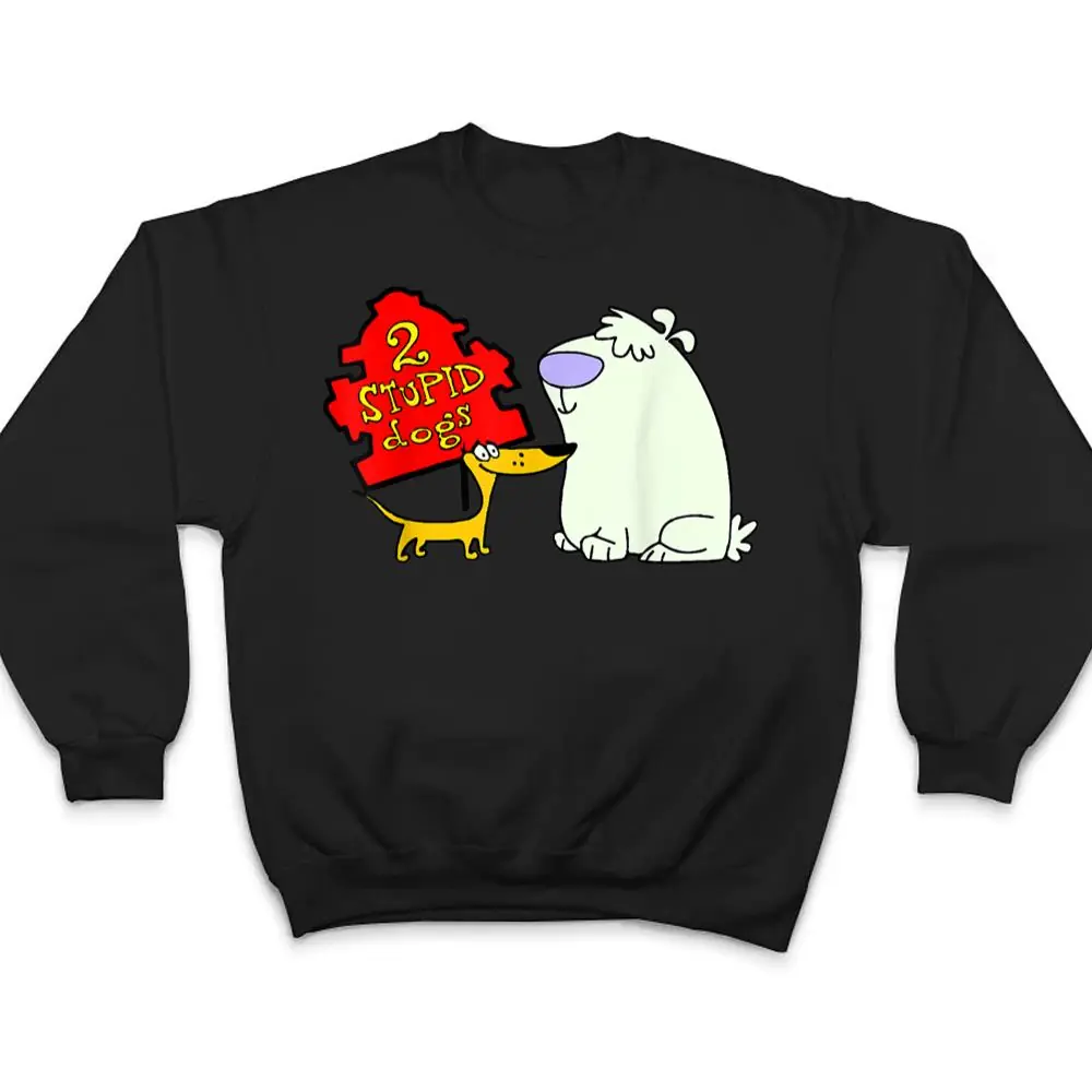 2-STUPIDS-DOGS-T-Shirt-4 2 STUPIDS DOGS T Shirt