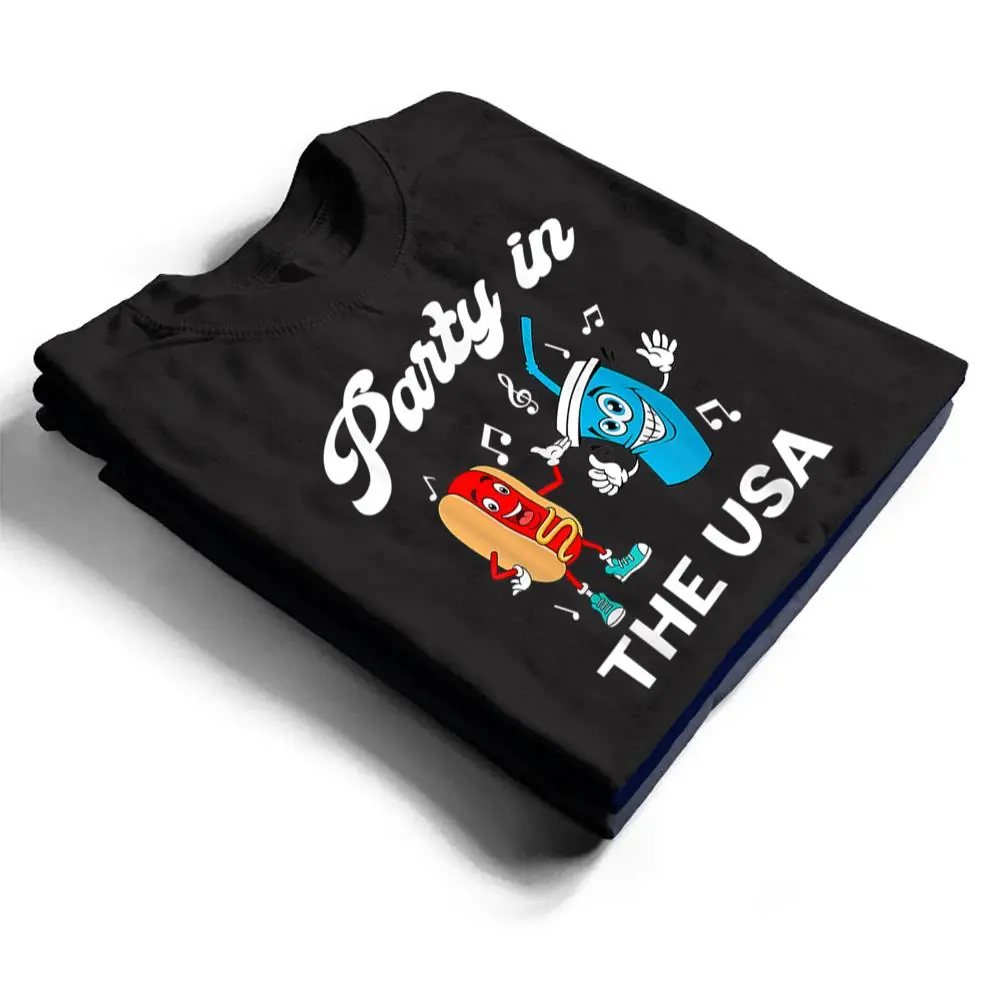4th Of July For Hotdog Lover Party In The USA T Shirt