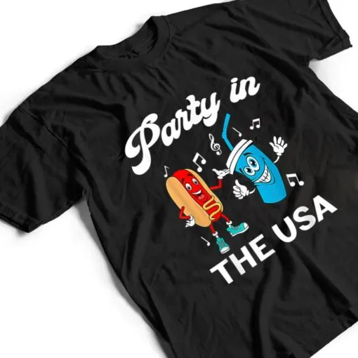4th Of July For Hotdog Lover Party In The USA T Shirt