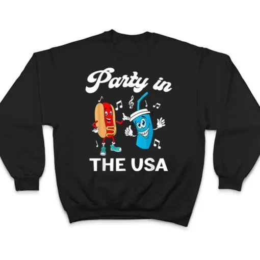 4th Of July For Hotdog Lover Party In The USA T Shirt