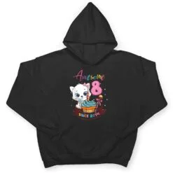 8 Years Old 8th Birthday Girls Cute Cat Awesome Since 2014 T Shirt 8 Years Old 8th Birthday Girls Cute Cat Awesome Since 2014 T Shirt