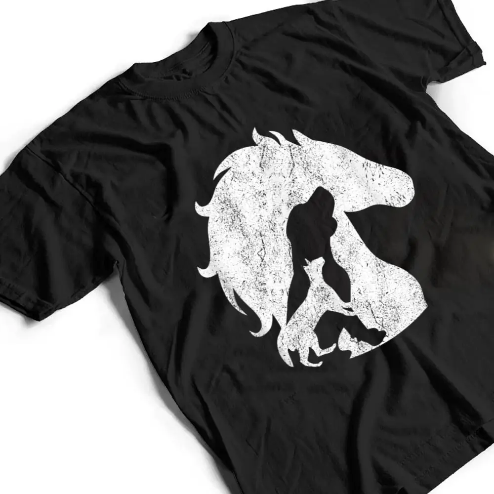 A-Nice-Horse-Dog-Cat-Design-Silhouette-of-Horses-Dogs-Cats-T-Shirt-2 A Nice Horse Dog Cat Design Silhouette of Horses Dogs Cats T Shirt