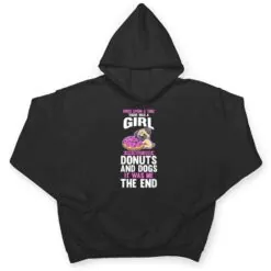 A girl who love dogs and donuts T Shirt A girl who love dogs and donuts T Shirt