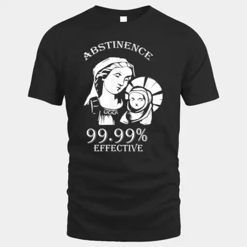 Abstinence 99.99 Effective Jesus funny Christmas Virgin