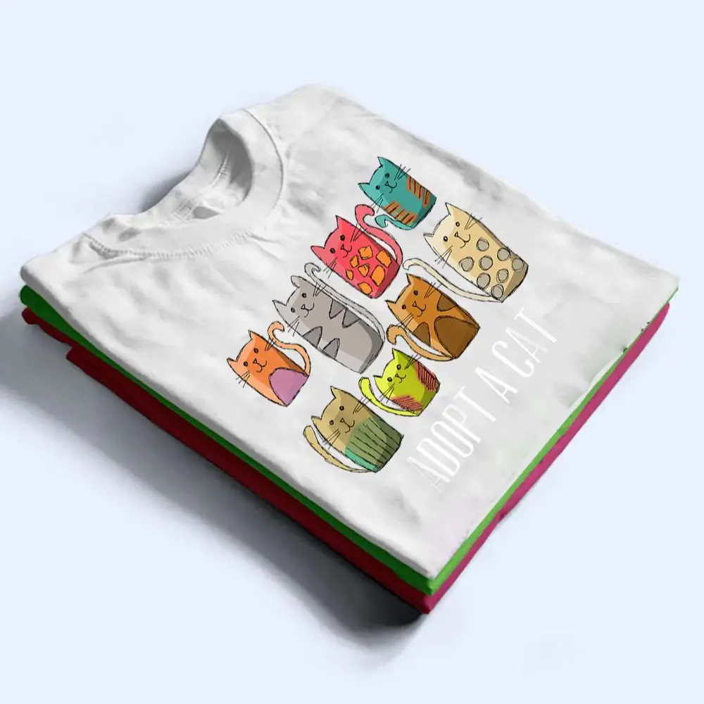 Adopt-a-Cat-Cat-Rescue-Cat-Adoption-T-Shirt-1 Adopt a Cat Cat Rescue Cat Adoption T Shirt