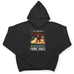 All I Want For Christmas Is More Dogs Christmas T Shirt All I Want For Christmas Is More Dogs Christmas T Shirt
