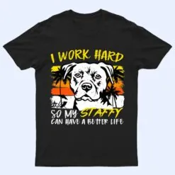 American Staffordshire Terrier Distressed Retro Vintage T Shirt