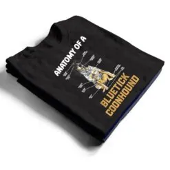 Anatomy Of A Bluetick Coonhound T Shirt Anatomy Of A Bluetick Coonhound T Shirt