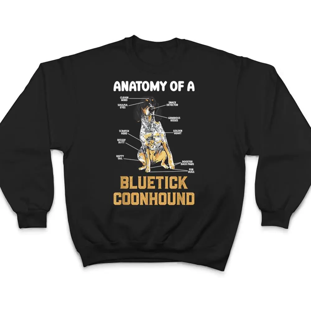 Anatomy-Of-A-Bluetick-Coonhound-T-Shirt-4 Anatomy Of A Bluetick Coonhound T Shirt