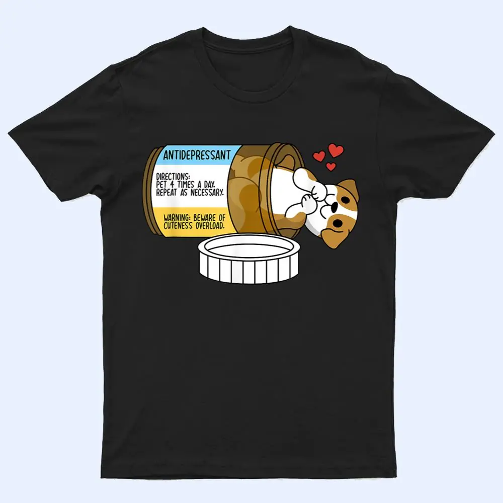 Antidepressant English Bulldog Dog T Shirt Antidepressant English Bulldog Dog T Shirt