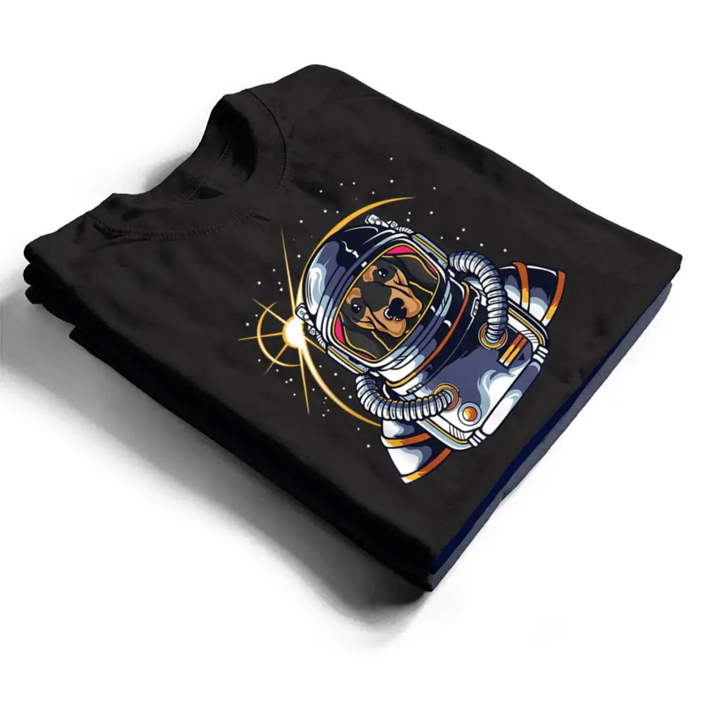 Astronaut-Dachshund-in-Spacesuit-Wiener-Sausage-Dog-Lover-T-Shirt-1 Astronaut Dachshund in Spacesuit Wiener Sausage Dog Lover T Shirt