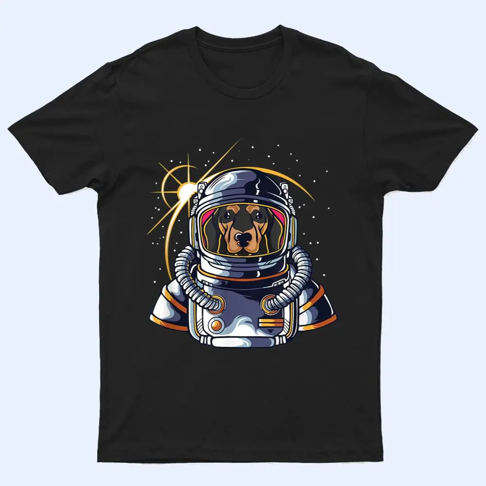 Astronaut Dachshund in Spacesuit Wiener Sausage Dog Lover T Shirt Astronaut Dachshund in Spacesuit Wiener Sausage Dog Lover T Shirt