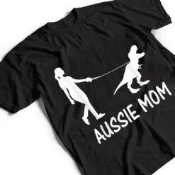 Aussie Mom Australian Shepherd Dog Dinosaur Women Mother T Shirt Aussie Mom Australian Shepherd Dog Dinosaur Women Mother T Shirt