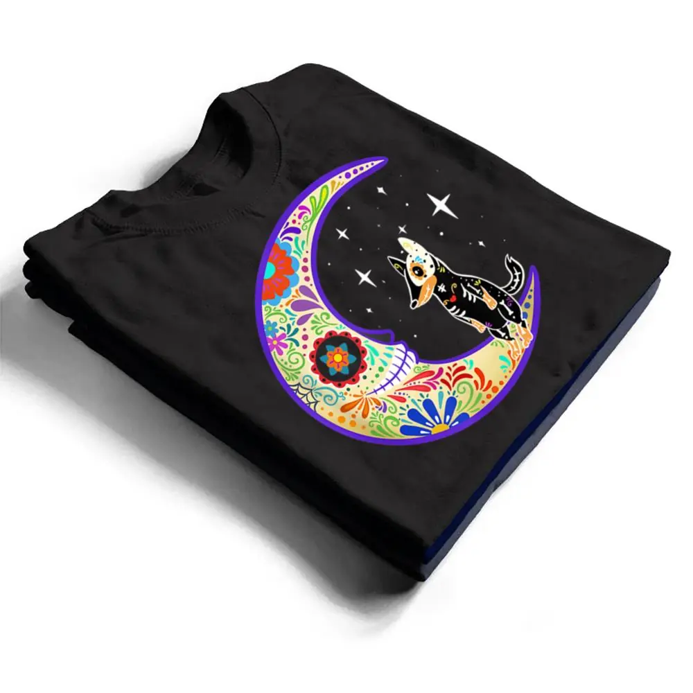 Australian-Cattle-Dog-Dia-de-Los-Muertos-T-Shirt-1 Australian Cattle Dog Dia de Los Muertos T Shirt