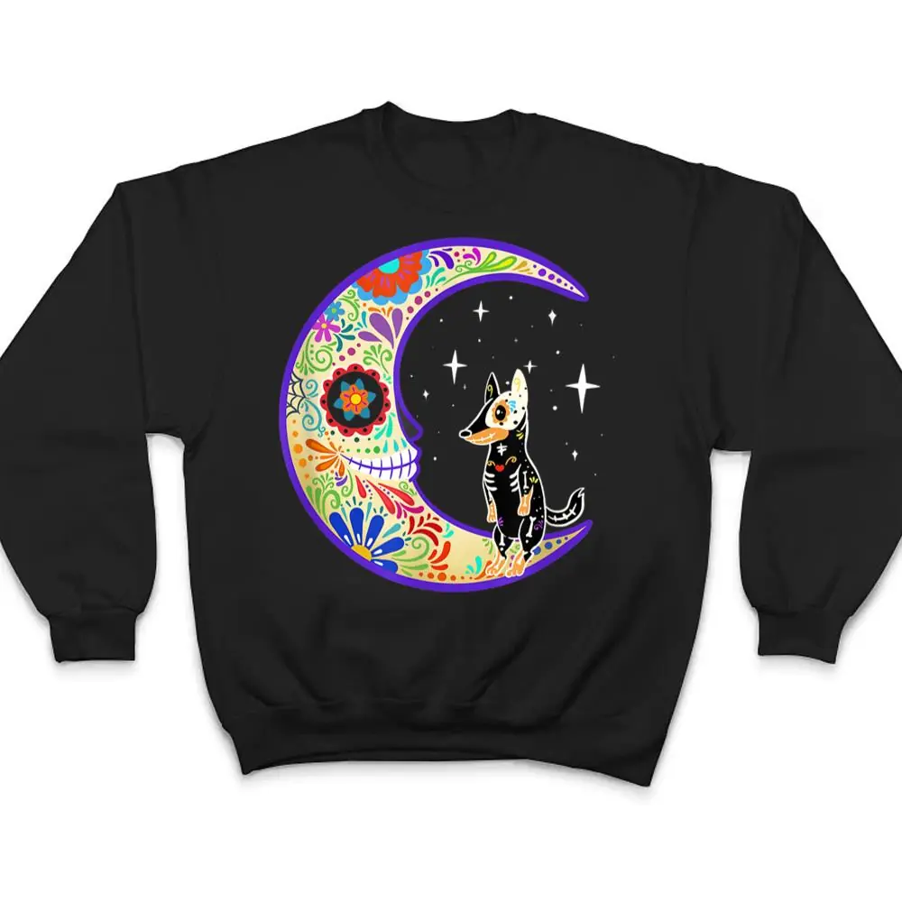 Australian-Cattle-Dog-Dia-de-Los-Muertos-T-Shirt-4 Australian Cattle Dog Dia de Los Muertos T Shirt