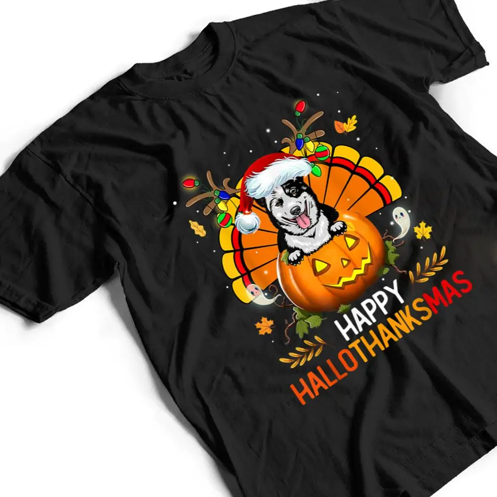 Australian-Cattle-Happy-Hallothanksmas-Halloween-Christmas-T-Shirt-2 Australian Cattle Happy Hallothanksmas Halloween Christmas T Shirt