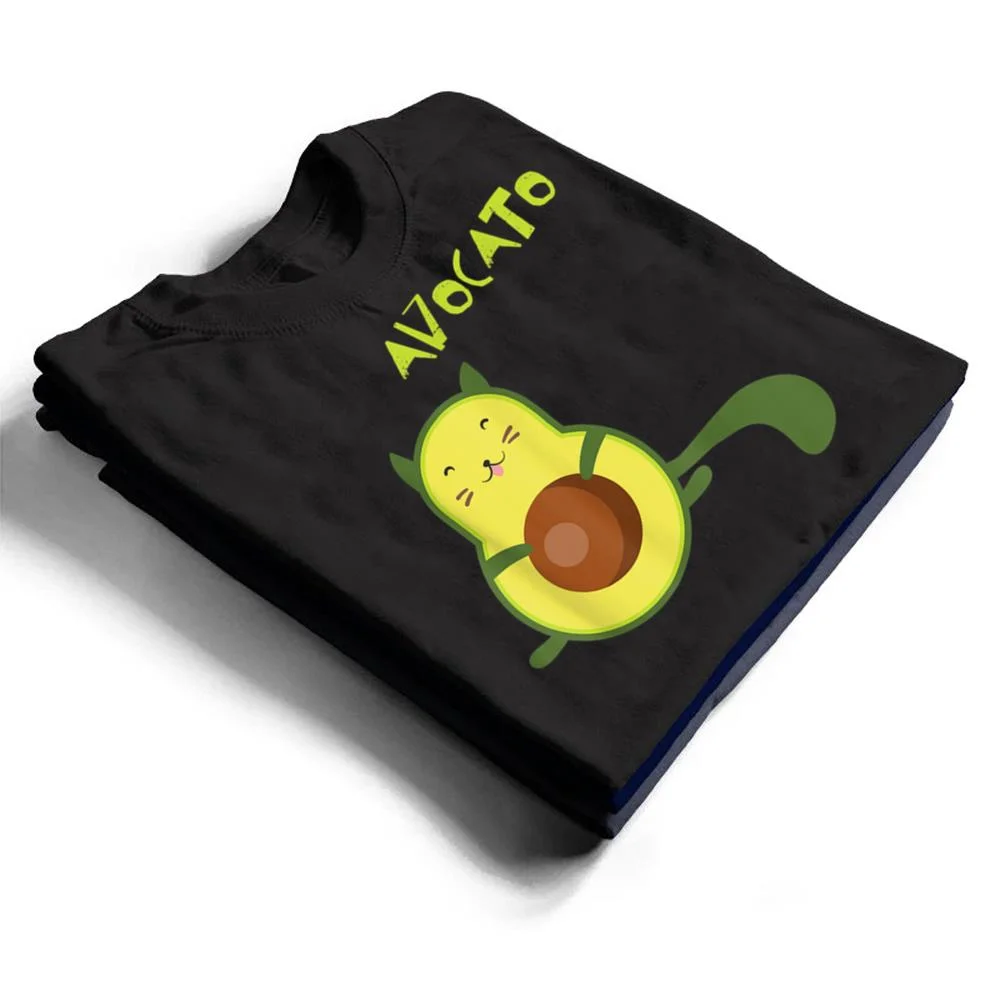 Avocato-Funny-Cute-Cat-Avocado-Gift-For-Vegan-T-Shirt-1 Avocato Funny Cute Cat Avocado Gift For Vegan T Shirt