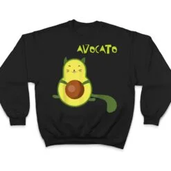 Avocato Funny Cute Cat Avocado Gift For Vegan T Shirt Avocato Funny Cute Cat Avocado Gift For Vegan T Shirt