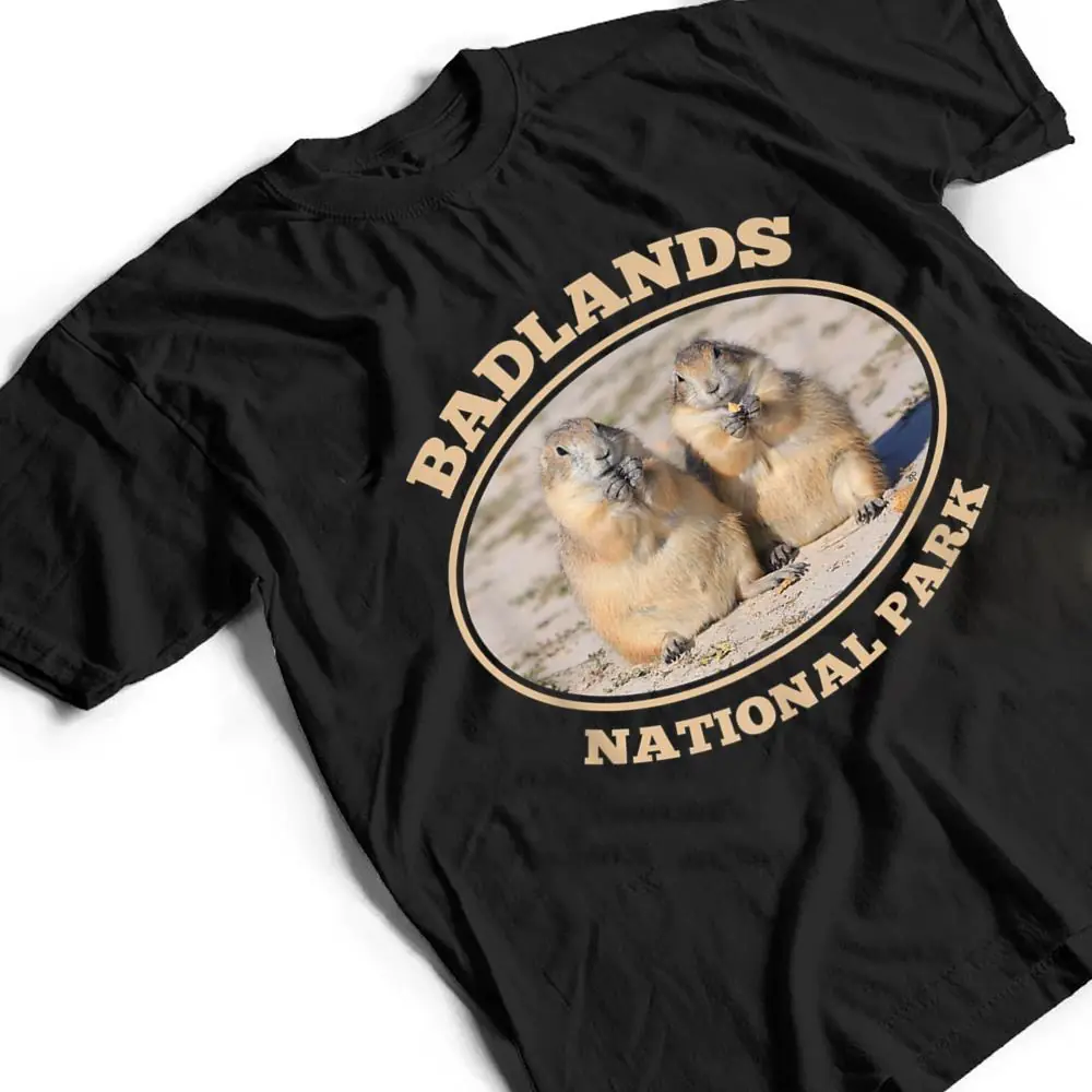 Badlands-National-Park-Prairie-Dogs-South-Dakota-Souvenir-T-Shirt-2 Badlands National Park Prairie Dogs South Dakota Souvenir T Shirt
