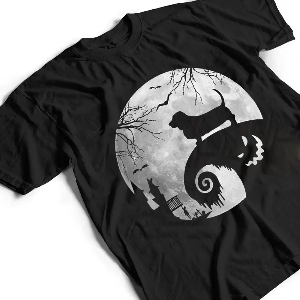 Basset-Hound-Dog-And-Moon-Halloween-Costume-Dog-Lover-Funny-T-Shirt-2 Basset Hound Dog And Moon Halloween Costume Dog Lover Funny T Shirt