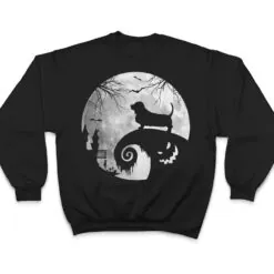 Basset Hound Dog And Moon Halloween Costume Dog Lover Funny T Shirt Basset Hound Dog And Moon Halloween Costume Dog Lover Funny T Shirt