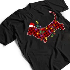 Basset Hound Dog Lights Christmas Matching Family T Shirt Basset Hound Dog Lights Christmas Matching Family T Shirt