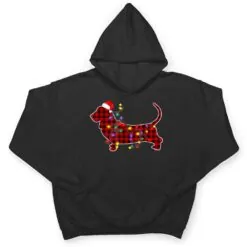 Basset Hound Dog Lights Christmas Matching Family T Shirt Basset Hound Dog Lights Christmas Matching Family T Shirt