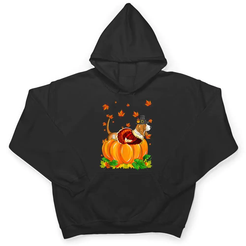 Basset-Hound-Dog-Thanksgiving-Turkey-Fall-Autumn-Pumpkin-T-Shirt-3 Basset Hound Dog Thanksgiving Turkey Fall Autumn Pumpkin T Shirt