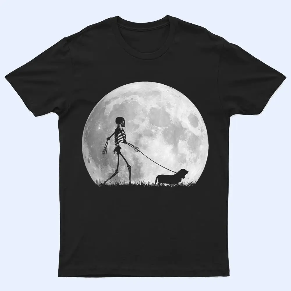 Basset Hound Halloween Skeleton Funny Dog Youth Girls Gift T Shirt Basset Hound Halloween Skeleton Funny Dog Youth Girls Gift T Shirt