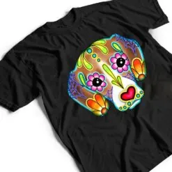 Beagle - Day of the Dead Sugar Skull Dog T Shirt Beagle - Day of the Dead Sugar Skull Dog T Shirt