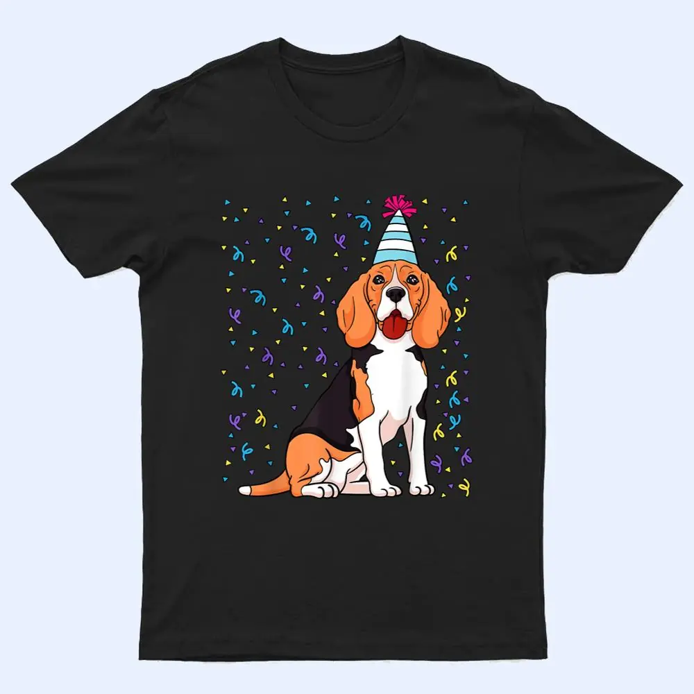 Beagle Dog Birthday Celebration Animal Bday Party Lover T Shirt Beagle Dog Birthday Celebration Animal Bday Party Lover T Shirt