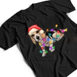 Beagle Santa Christmas Tree Lights Xmas Boys Dog Dogmas T Shirt Beagle Santa Christmas Tree Lights Xmas Boys Dog Dogmas T Shirt