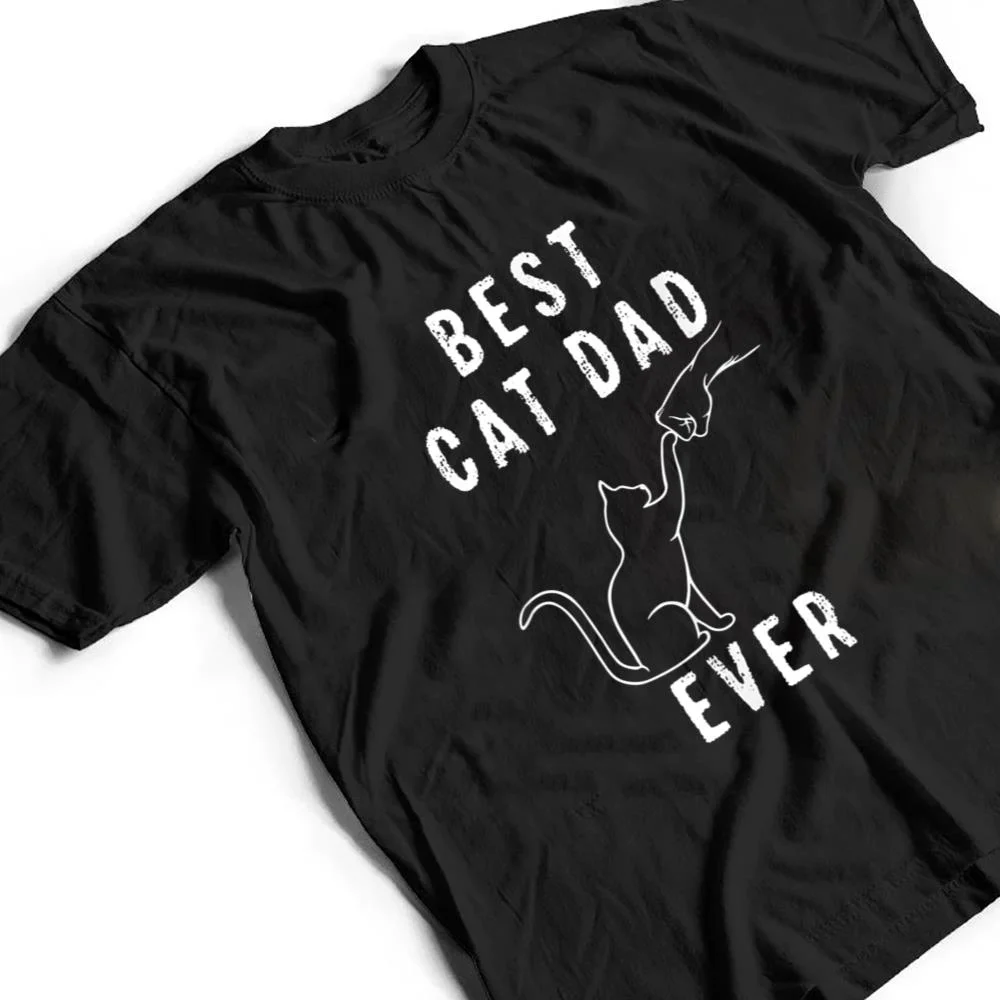 Best-Cat-Dad-Ever-Shirt-Cat-Daddy-Paw-Fist-Bump-Meow-Cat-T-Shirt-2 Best Cat Dad Ever Shirt Cat Daddy Paw Fist Bump Meow Cat T Shirt