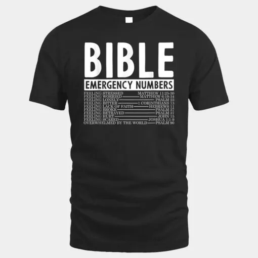 Bible Verse Bible Emergency Numbers God