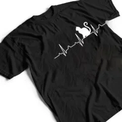 Big Cat Heartbeat Crazy Lady Love Rescue Ladies T Shirt Big Cat Heartbeat Crazy Lady Love Rescue Ladies T Shirt