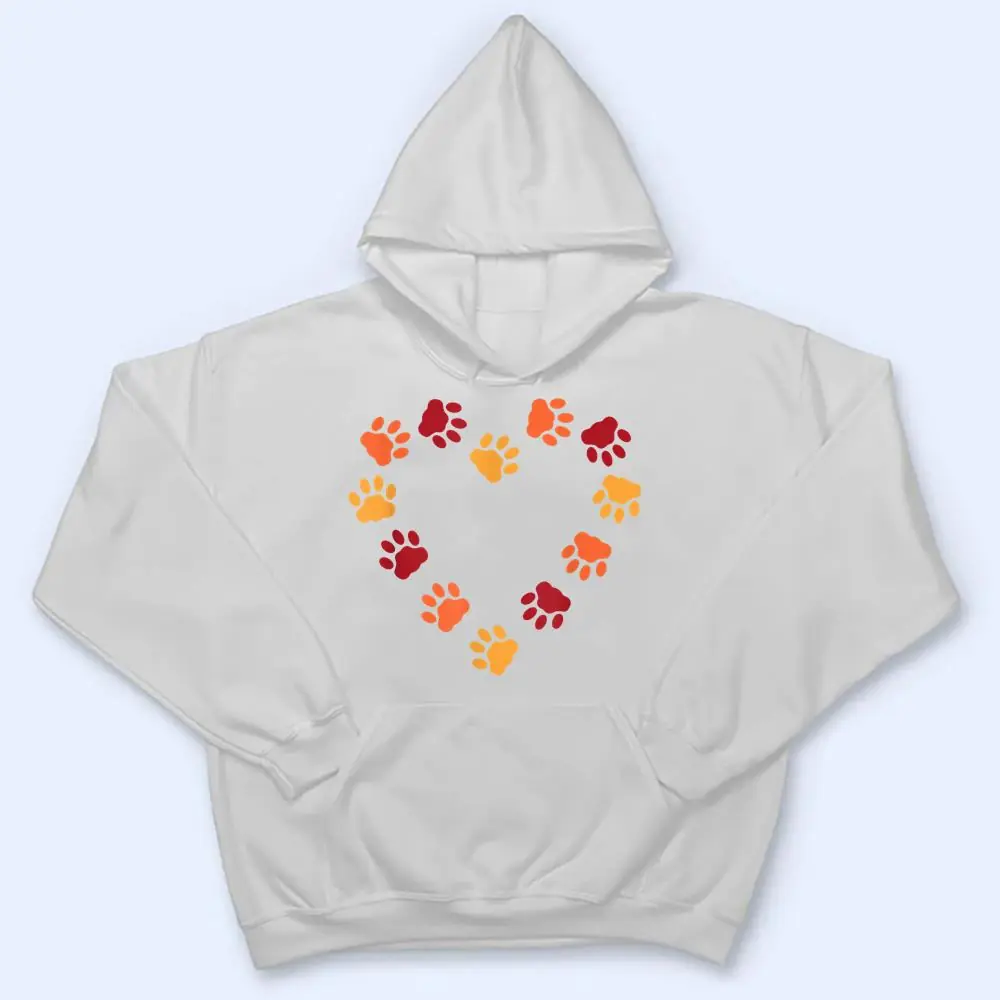 Big-heart-cat-paws-T-Shirt-3 Big heart cat paws T Shirt