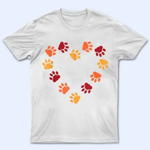 Big heart cat paws T Shirt