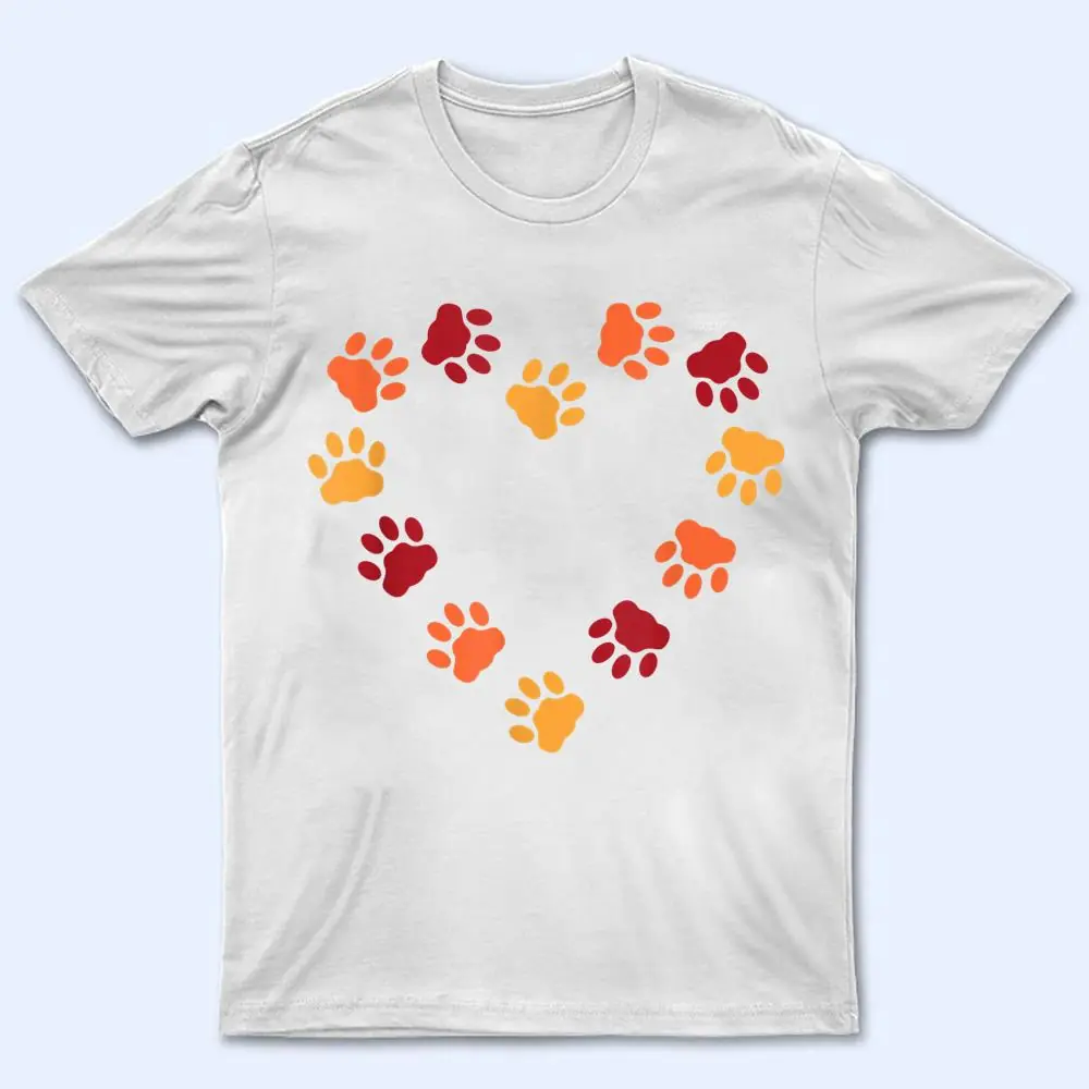 Big heart cat paws T Shirt Big heart cat paws T Shirt