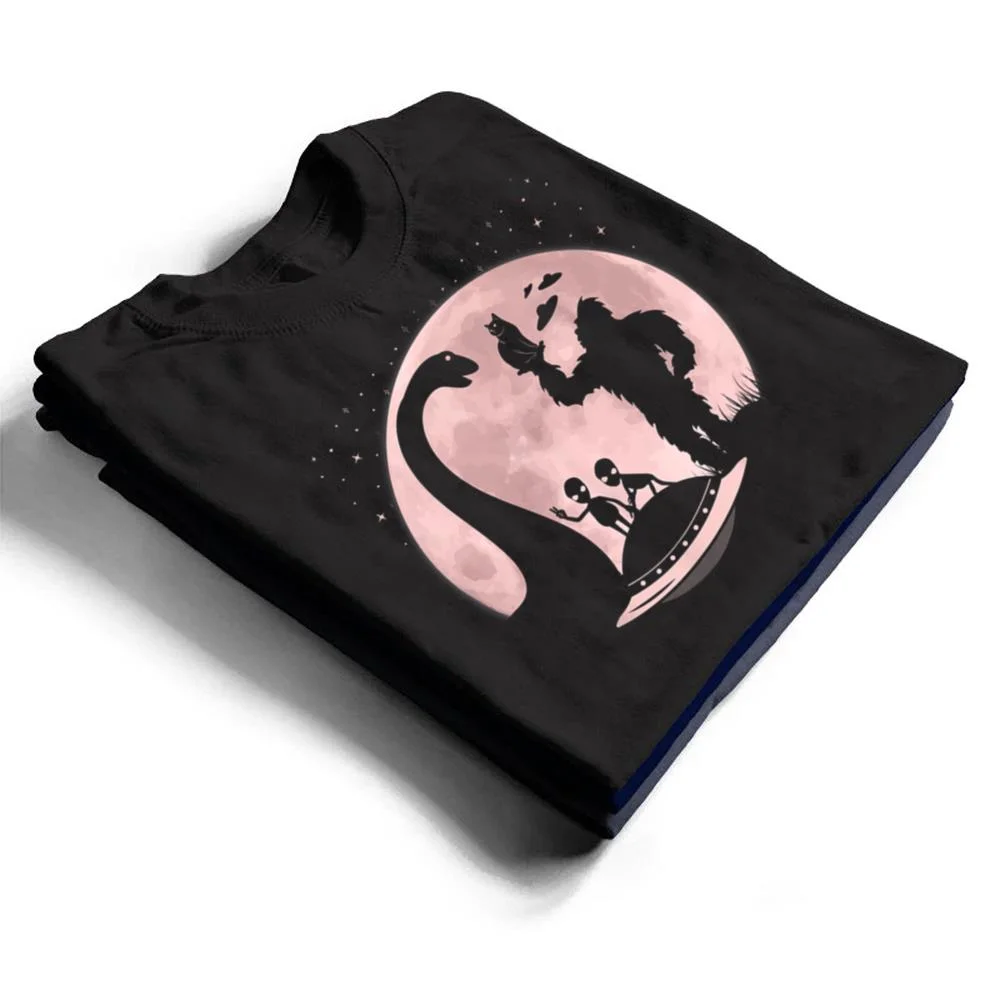 Bigfoot-Loch-Ness-Monster-Sasquatch-Cat-Ufo-Funny-Aliens-T-Shirt-1 Bigfoot Loch Ness Monster Sasquatch Cat Ufo Funny Aliens T Shirt