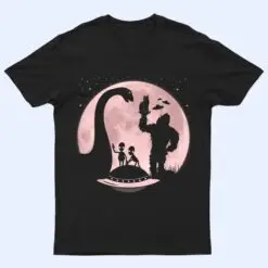 Bigfoot Loch Ness Monster Sasquatch Cat Ufo Funny Aliens T Shirt