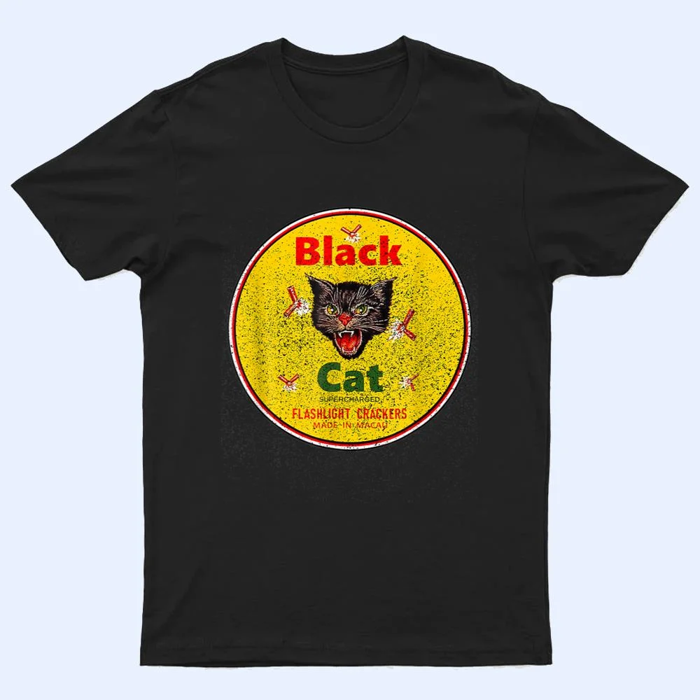 Black-Cat-Firecrackers T Shirt
