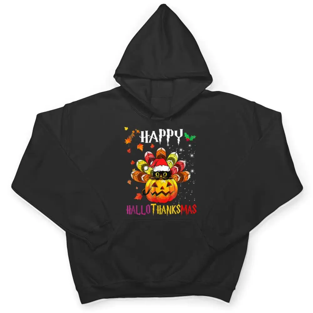 Black-Cat-Halloween-And-Merry-Christmas-Happy-Hallothanksmas-T-Shirt-3 Black Cat Halloween And Merry Christmas Happy Hallothanksmas T Shirt