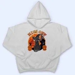 Black-Cat Halloween Costume Hiss Off Funny Kitten Lover Gift Premium T Shirt