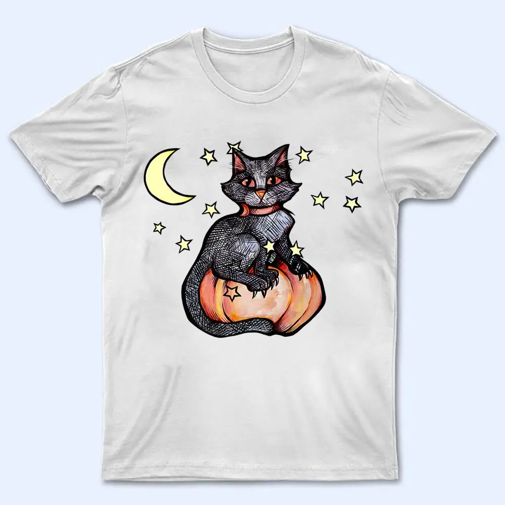 Black Cat Pumpkin Patch Cute Autumn T Shirt Black Cat Pumpkin Patch Cute Autumn T Shirt