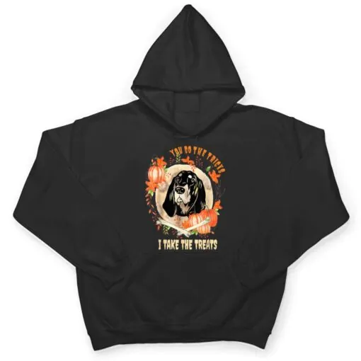 Black & Tan Coonhound Dog Owner Halloween Humor Funny T Shirt