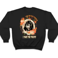 Black & Tan Coonhound Dog Owner Halloween Humor Funny T Shirt Black & Tan Coonhound Dog Owner Halloween Humor Funny T Shirt