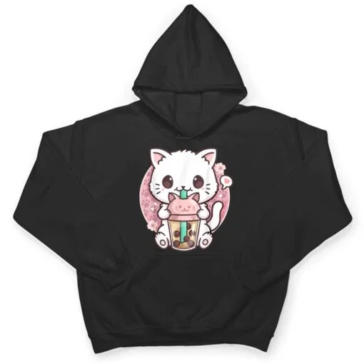 Boba Cat Boba Tea Bubble Tea Kawaii Anime Cat Kawaii Neko T Shirt