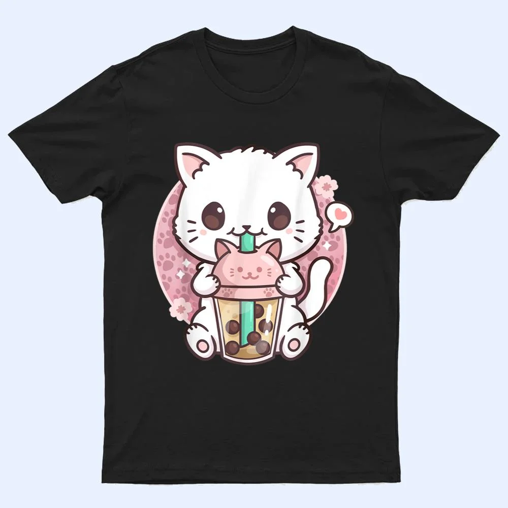 Boba Cat Boba Tea Bubble Tea Kawaii Anime Cat Kawaii Neko T Shirt Boba Cat Boba Tea Bubble Tea Kawaii Anime Cat Kawaii Neko T Shirt