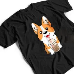 Boba Milk Tea Corgi Dog Puppy Lover Kawaii Japanese Anime T Shirt Boba Milk Tea Corgi Dog Puppy Lover Kawaii Japanese Anime T Shirt